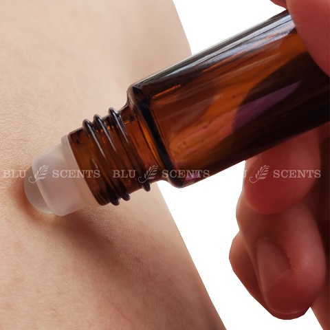 10ml Amber Glass Roll-On Bottle