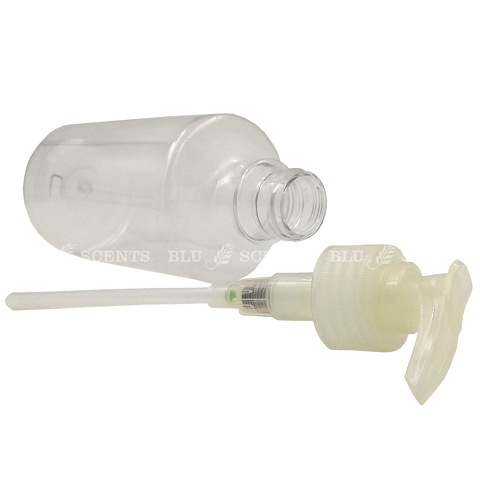 480ml Empty Transparent Plastic Bottle with Rotary Pump Head