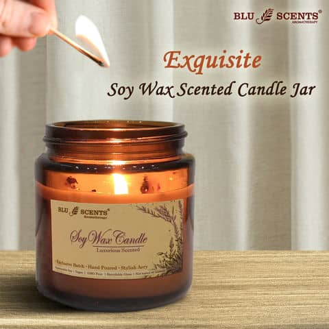 Exquisite Soy Wax Scented Candle Jar