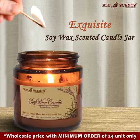 Exquisite Soy Wax Scented Candle Jar