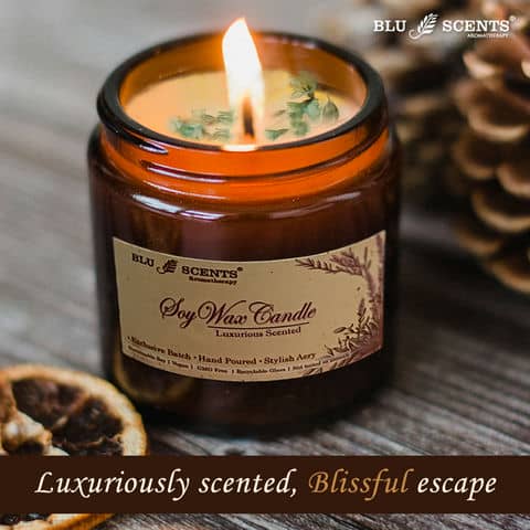 Exquisite Soy Wax Scented Candle Jar