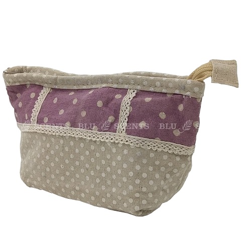 Canvas Lace Pouch