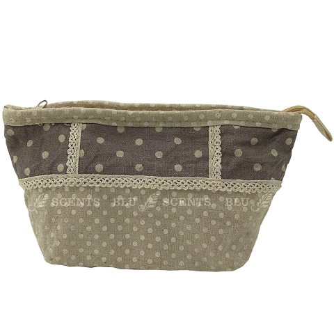 Canvas Lace Pouch