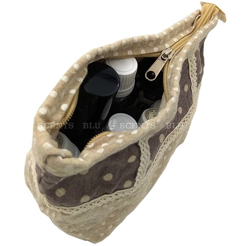 Canvas Lace Pouch