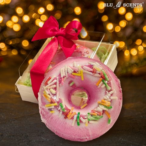 Unique Doughnut Bath Bomb Christmas gift