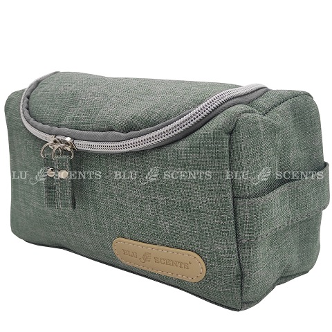 Exclusive Essential Oil Pouch Snowy Khaki Green