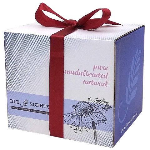 Lavender White Tulip Burner Gift Box