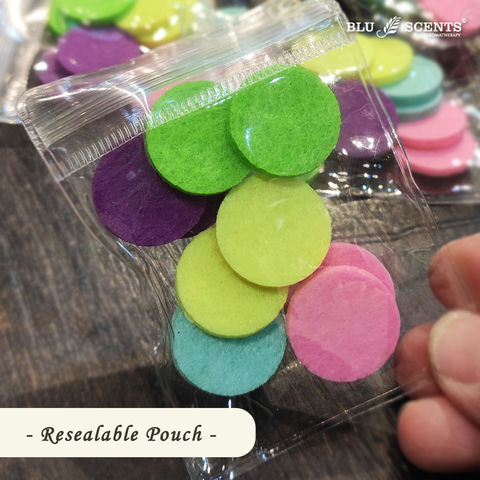 Neon cotton refill pads (10pcs)