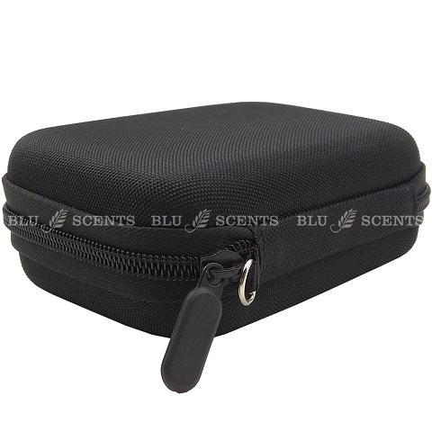 Black Traveling Pouch Roller Bottles