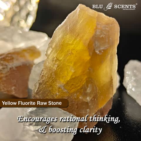 Yellow Fluorite Raw Stone -Prosper (Romanian Healing Stone)