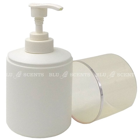 300ml Empty Plastic Bottle with Rotary Pump Head and Protective Cap