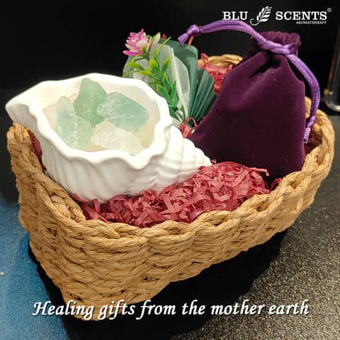 Fluorite Pine Forest Christmas Gift