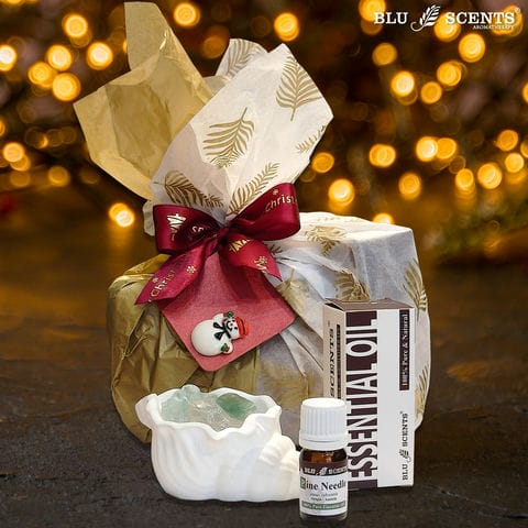 Fluorite Pine Forest Christmas Gift