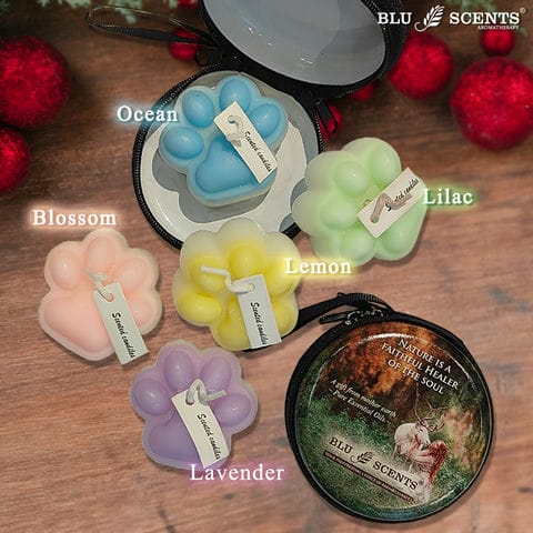 Mini Paw Scented Candle Christmas Gift