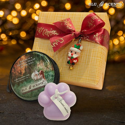 Mini Paw Scented Candle Christmas Gift